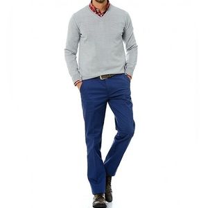 Karaca London Indigo Chino Pants Waist 33 100% Cotton